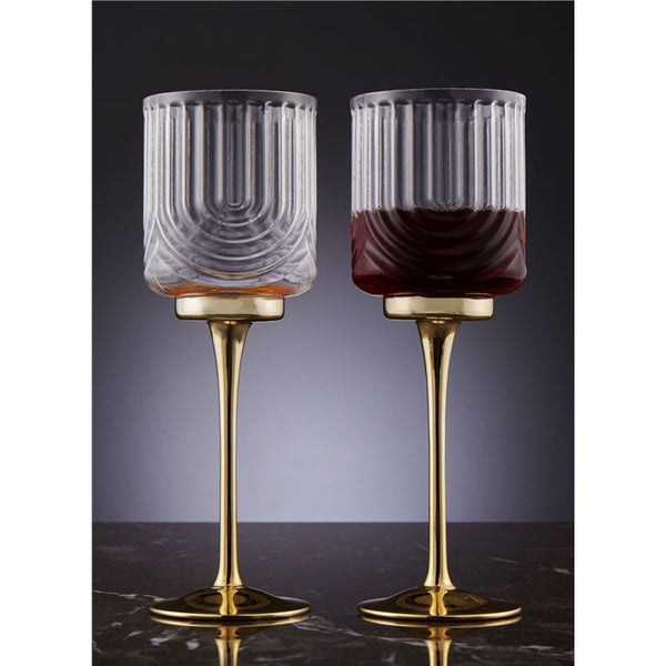 Avery Wine Glass (Set of 2)-Two Turtle Doves Australia